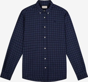 Scalpers Regular fit Button Up Shirt in Blue: front