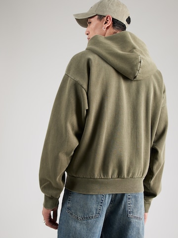 WEEKDAY Ζακέτα φούτερ σε πράσινο