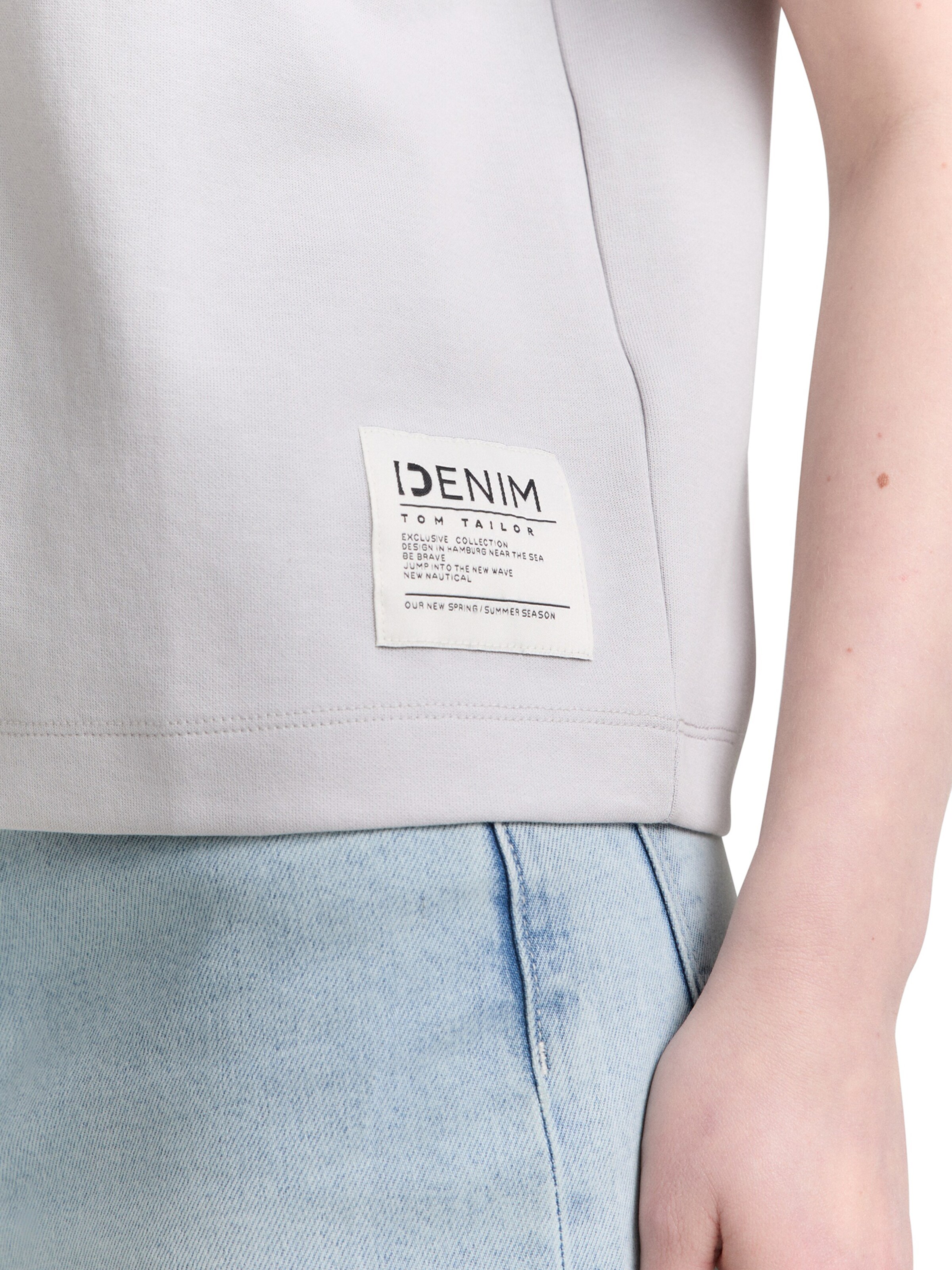 TOM TAILOR DENIM - Camiseta en gris