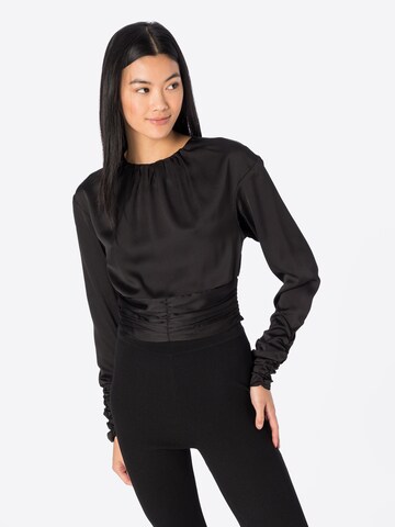 Gina Tricot - Blusa 'Jonna' en negro: frente