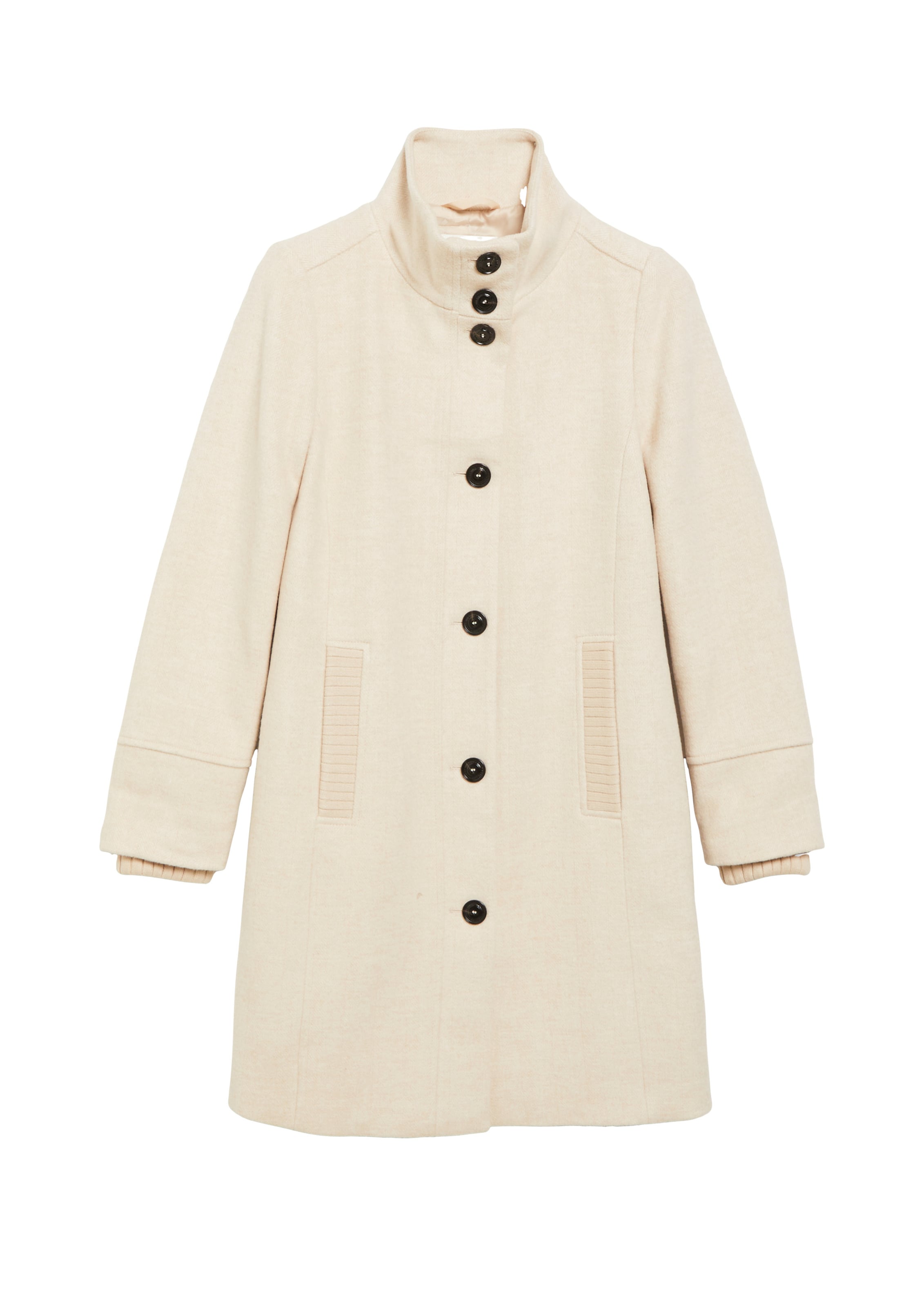 Manteau mi-saison s.Oliver en beige : devant