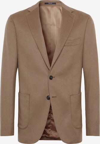 Veste de costume Boggi Milano en marron : devant