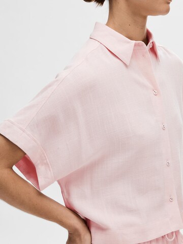 SELECTED FEMME Blouse 'Viva' in Pink