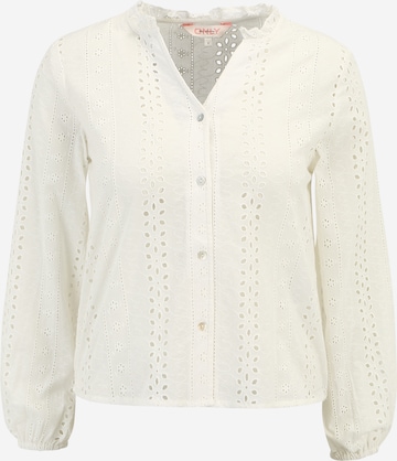 Only Petite - Blusa 'ALFIE' en blanco: frente