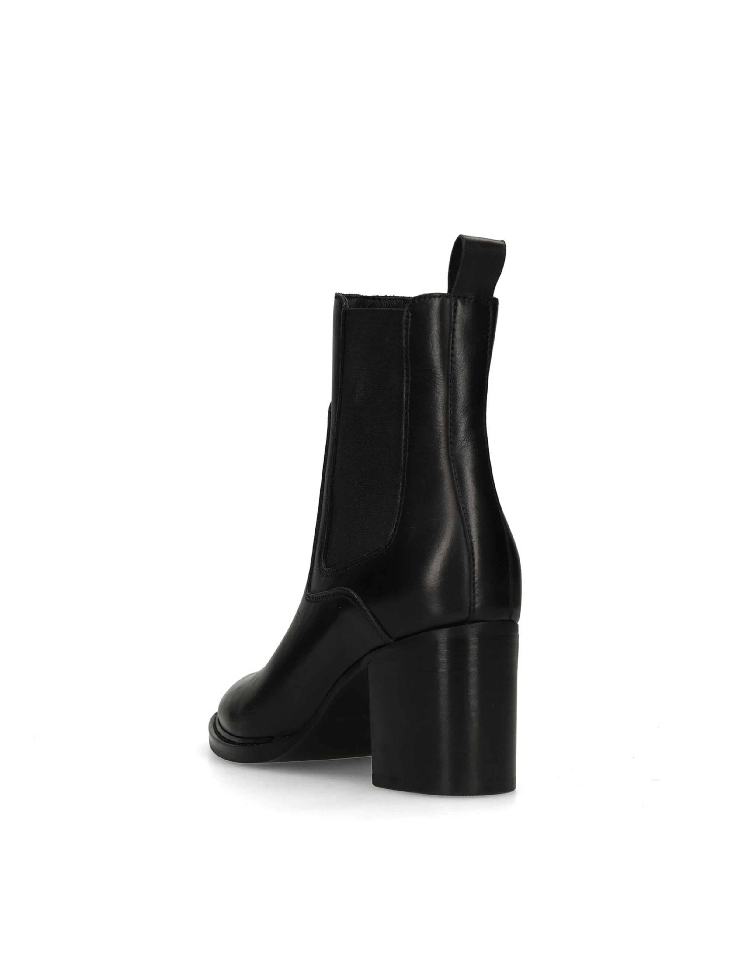 MANFIELD Stiefelette in Schwarz