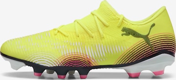 Chaussure de foot 'Future 8 Match' PUMA en jaune : devant