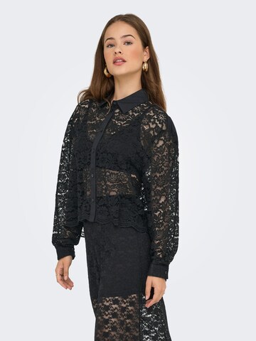 ONLY Bluse 'ONLJILLI' in Schwarz: Vorderseite