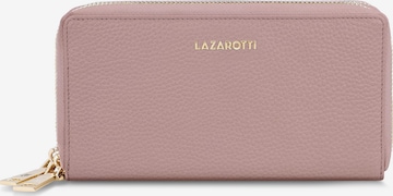 Lazarotti Wallet in Pink: front