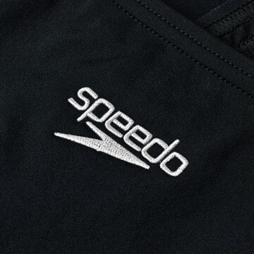 SPEEDO Badeanzug in Schwarz
