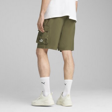 PUMA Regular Sportbroek 'Essentials' in Groen