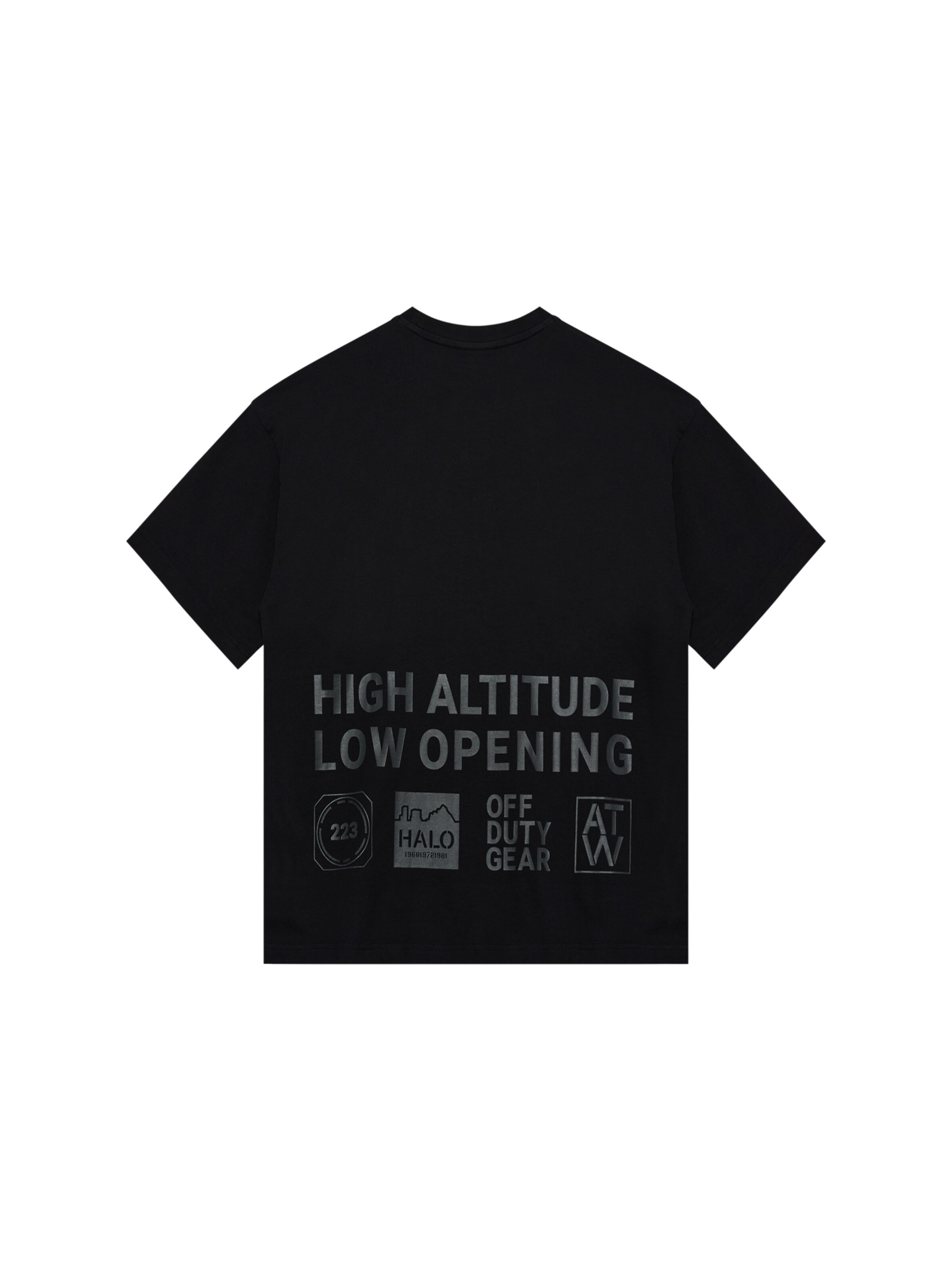 HALO Shirt in Zwart