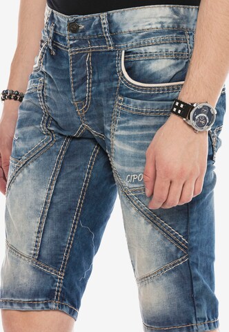 CIPO & BAXX Regular Jeans 'CRUZ' in Blauw