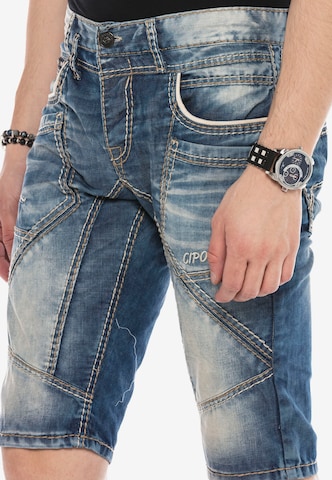 CIPO & BAXX Regular Jeans 'CRUZ' in Blue