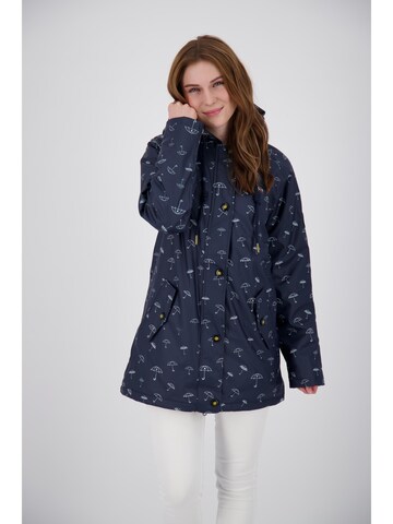 ankerglut Outdoorjacke 'Friesennerz ANKERGLUTMEER'‌‌ in Blau: Vorderseite