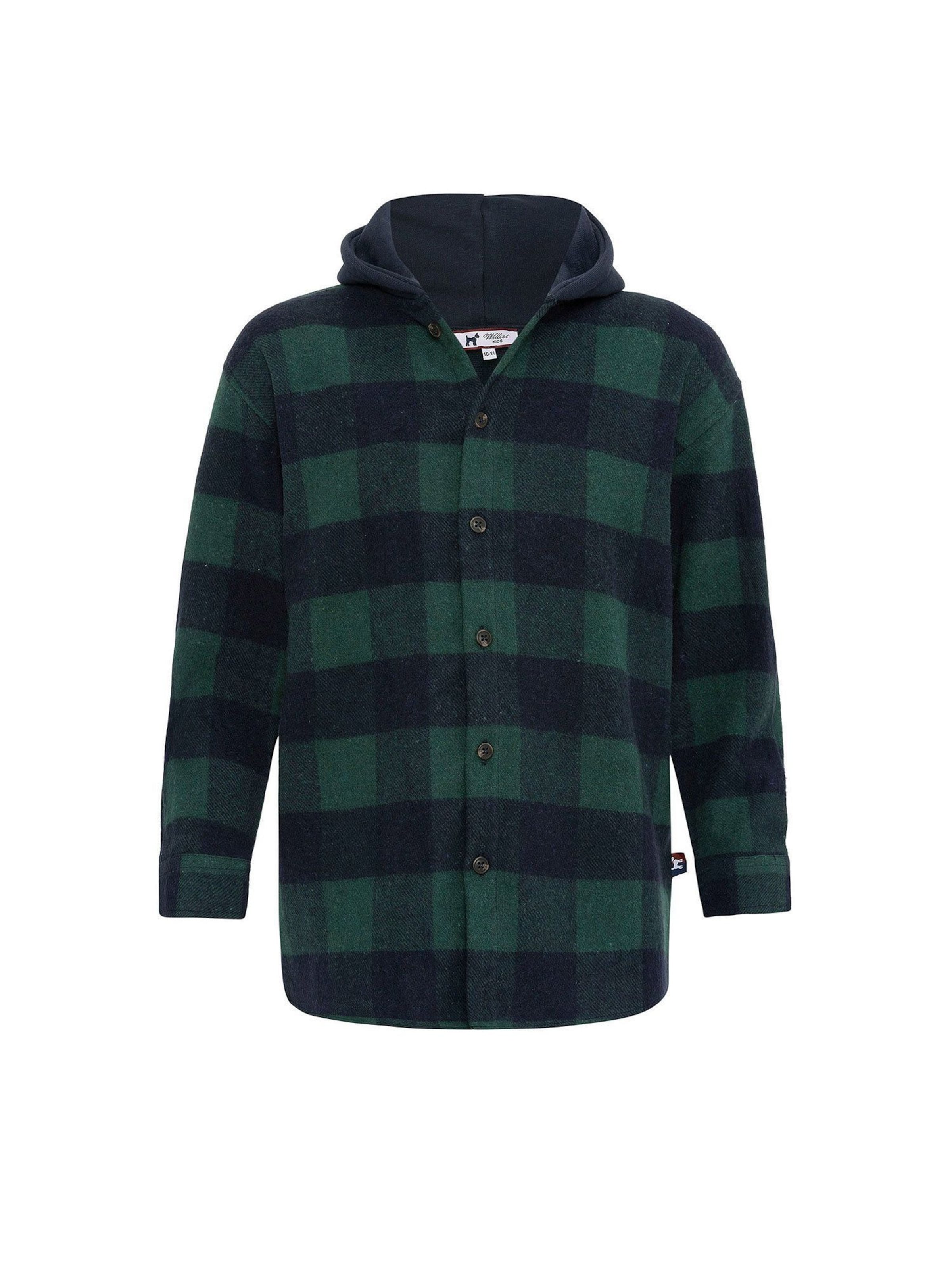 Fit confort Chemise 'Victor' Williot en vert : devant