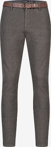 INDICODE JEANS Chino in Grijs: voorkant