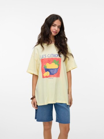 T-shirt 'VMBayleigh' VERO MODA en beige : devant