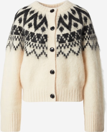 & Other StoriesKardigan - bijela boja: prednji dio