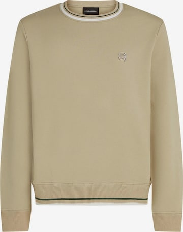 Karl LagerfeldSweater majica - bež boja: prednji dio