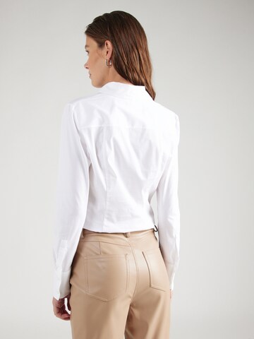 HUGO - Body de blusa en blanco