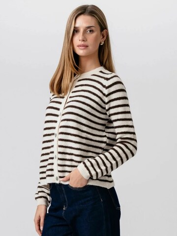 TEESHOPPEN Neulepaita ' Crizette Striped ' värissä valkoinen: etupuoli