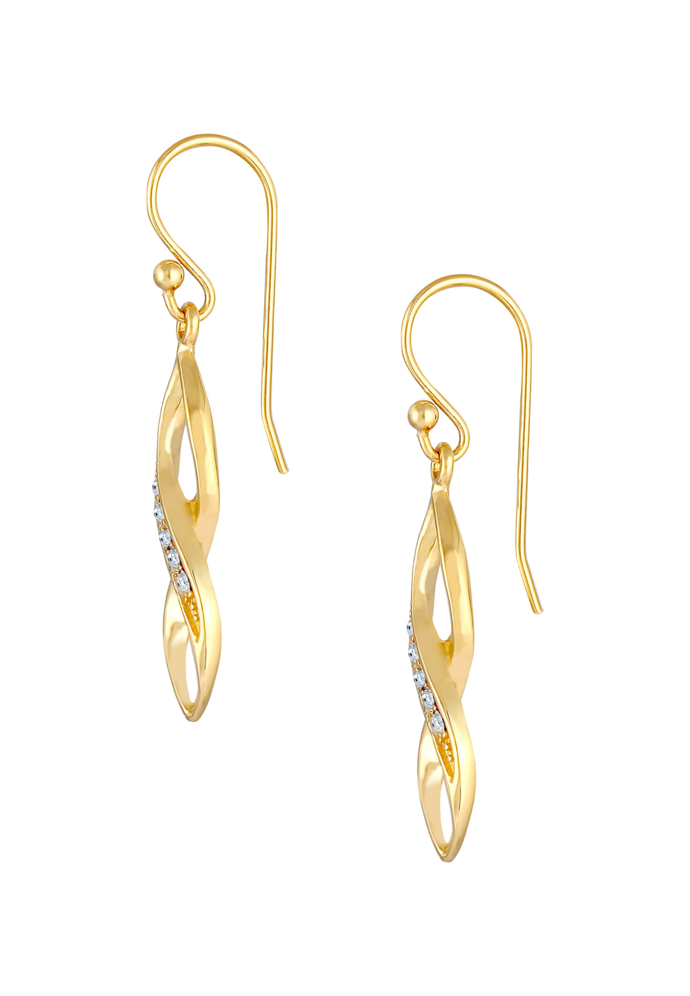 ELLI Ohrringe Infinity in Gold