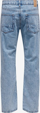 Only & Sons Loosefit Jeans in Blauw