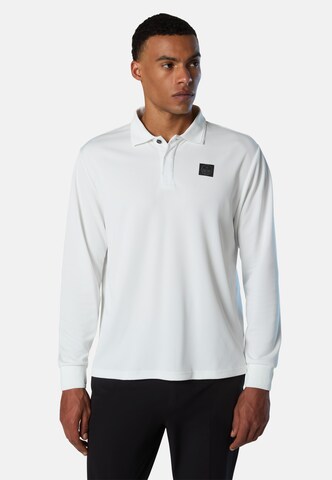 North Sails Poloshirt in Weiß: Vorderseite