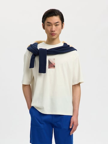 SELECTED Bluser & t-shirts i hvid: forside