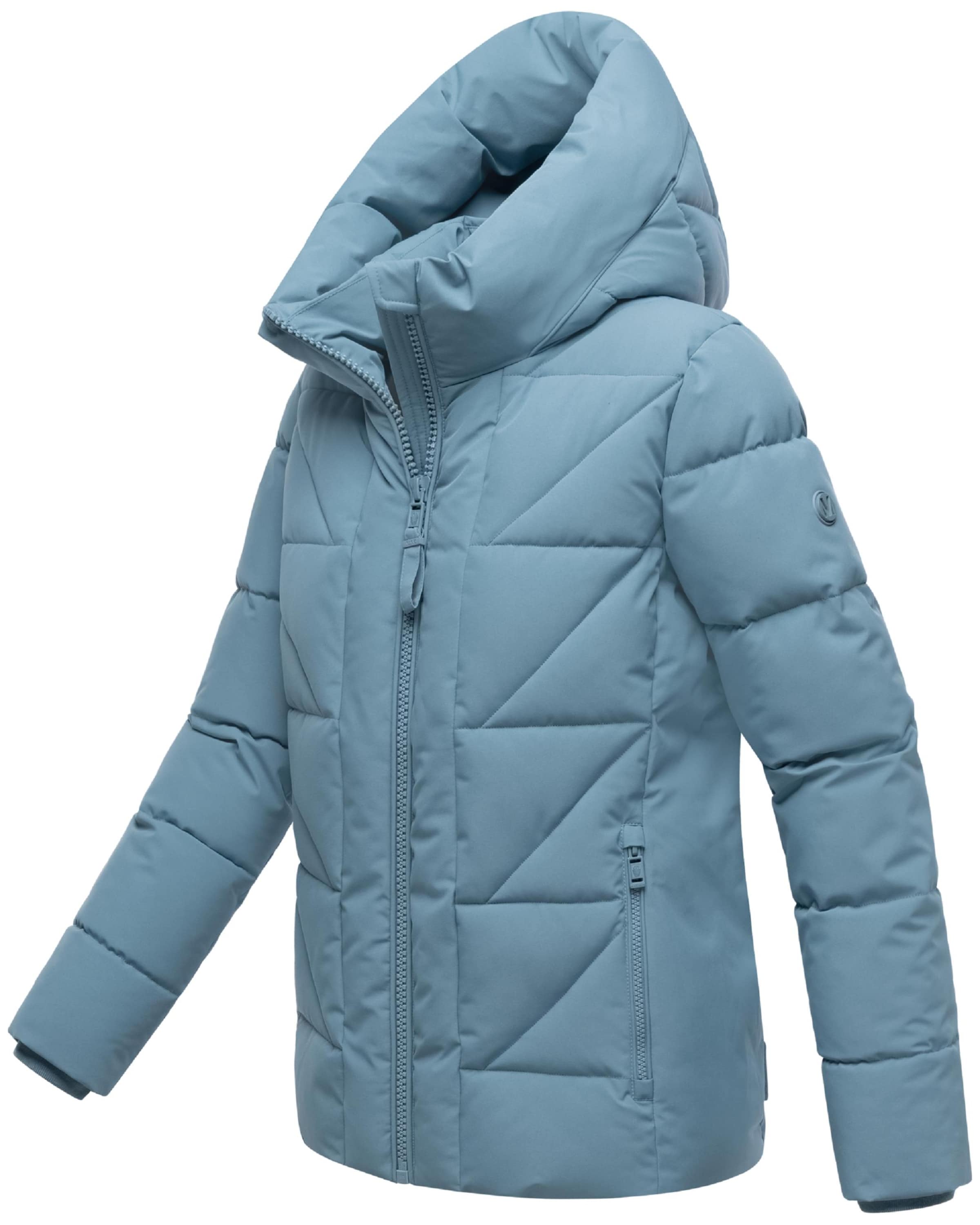 Veste d’hiver 'Kuschelnasee 16' MARIKOO en bleu