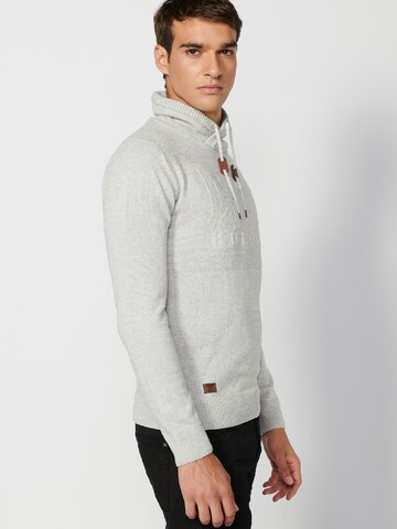 Pull-over 'Punto' KOROSHI en gris