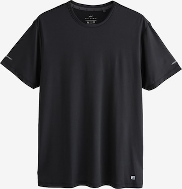Tricou funcțional de la Next pe negru: față