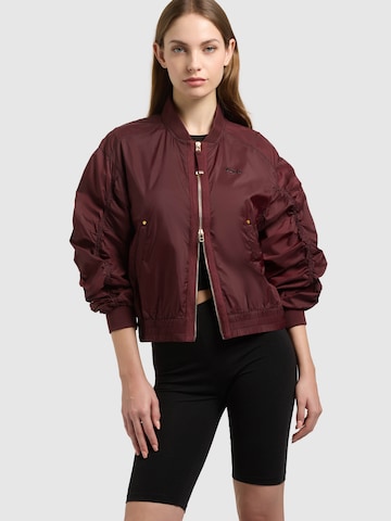 khujo Φθινοπωρινό και ανοιξιάτικο μπουφάν 'Tuvay' σε κόκκινο