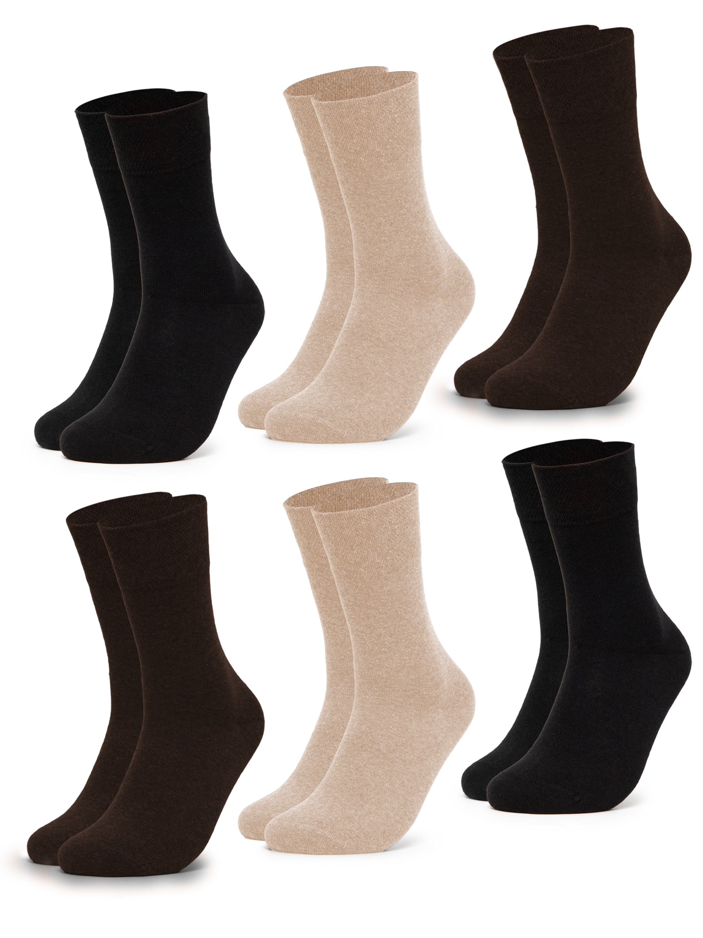 Calzino 'Oliver' di Occulto in beige: frontale