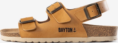 Bayton Sandaler 'Achille' i camel, Produktvisning