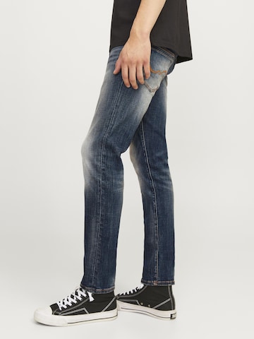 JACK & JONES Slimfit Jeans in Blauw