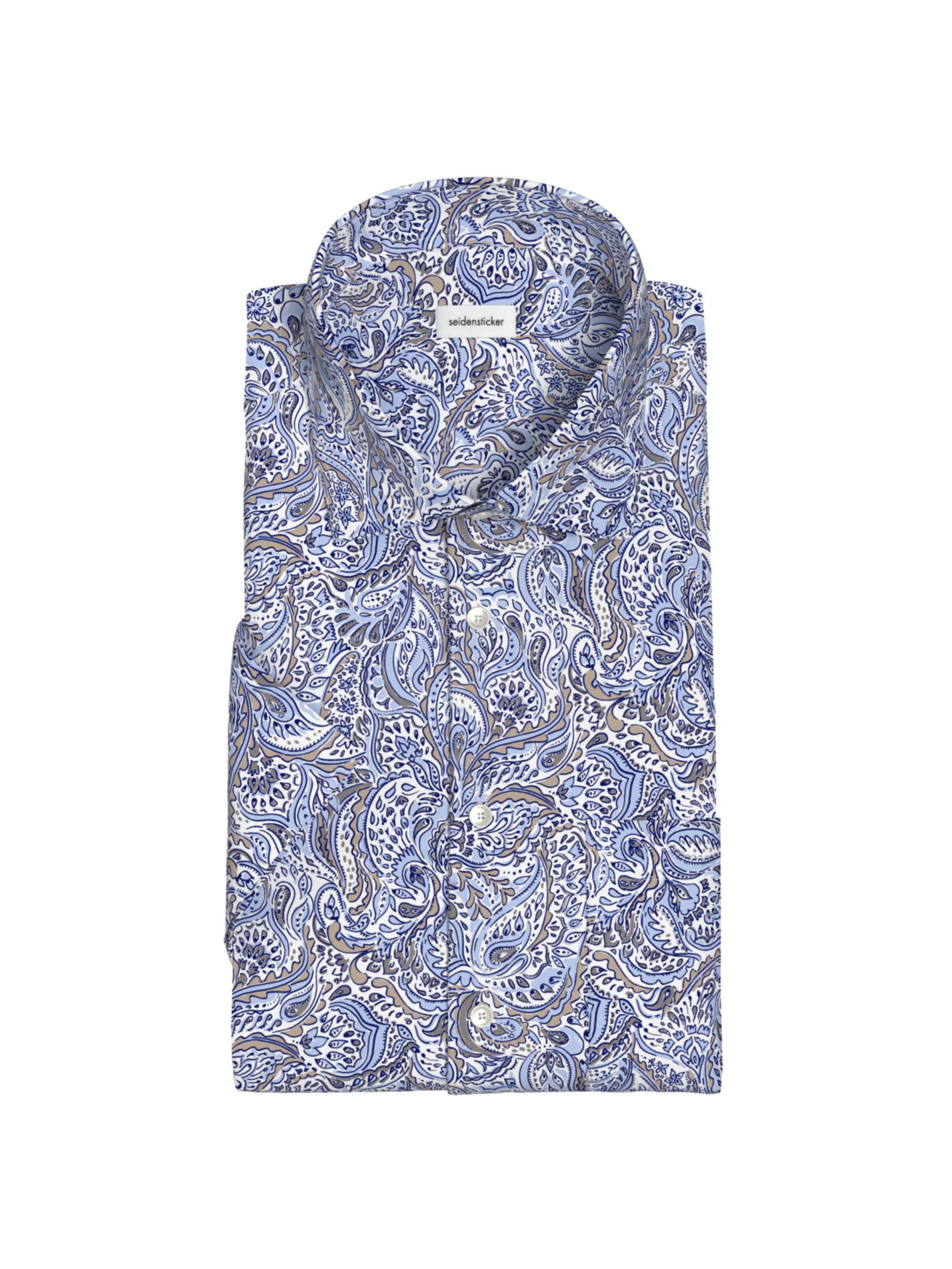 SEIDENSTICKER Regular fit Zakelijk overhemd in Blauw