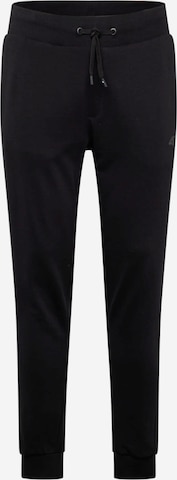 4F מכנסי ספורט בשחור: מלפנים