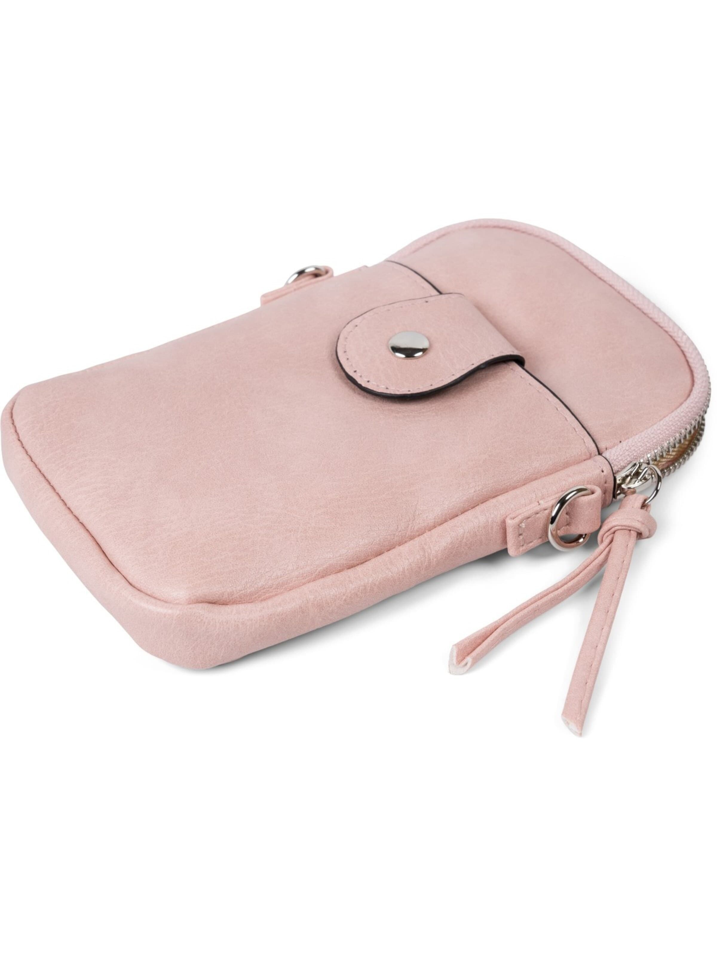 styleBREAKER Umhängetasche 'Mini Umhängetasche Uni'‌‌‌‌‌‌‌ in Pink