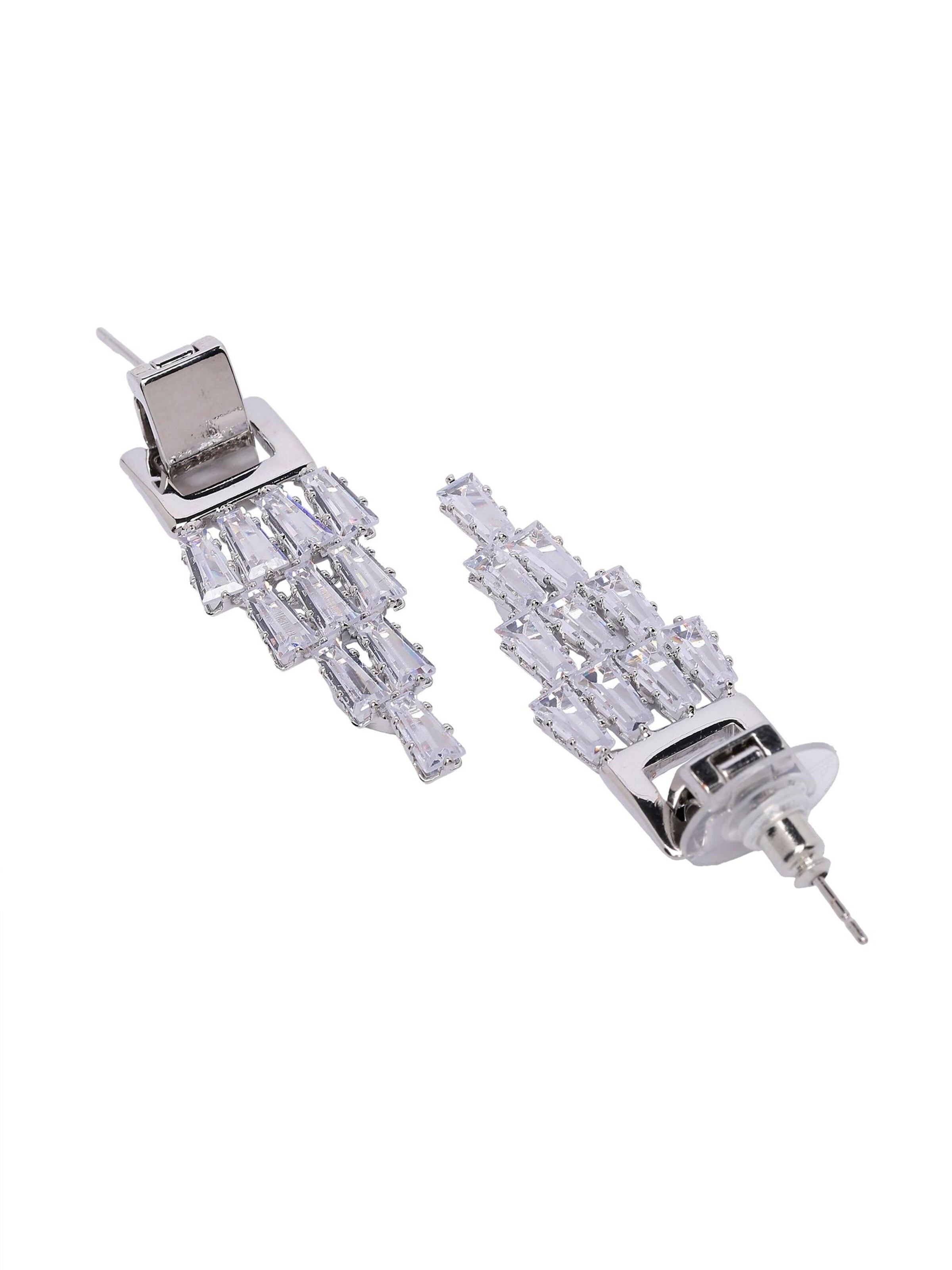 AVANT-GARDE PARIS Oorbellen 'Karolinaette' in Zilver