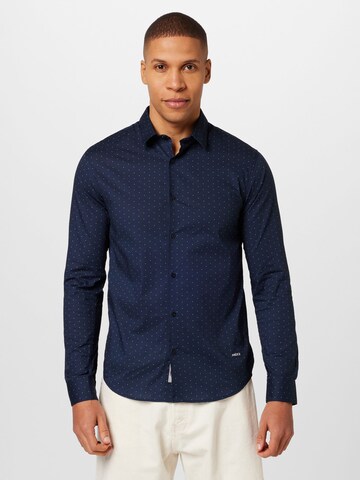 MEXX Regular fit Overhemd in Blauw: voorkant