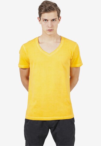 Urban Classics Shirt in Geel: voorkant