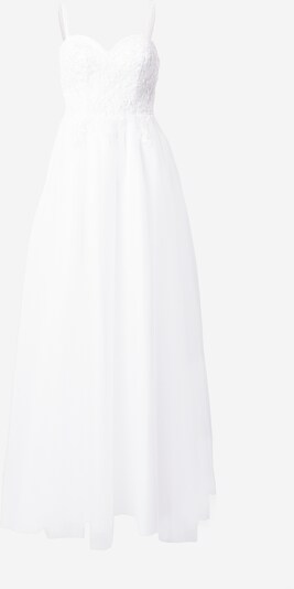 Laona Robe de soirée en blanc, Vue avec produit