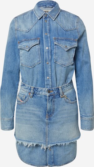 DIESEL Skjortklänning i blå denim, Produktvy