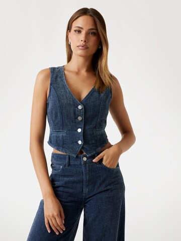 GUESS Jeansweste in Blau