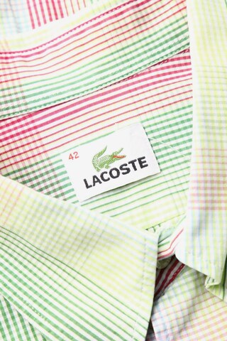 LACOSTE Button Up Shirt in L in Mixed colors