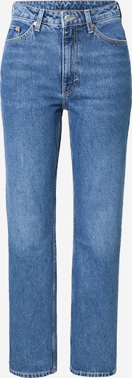 WEEKDAY Jean 'Voyage High Straight' en bleu denim, Vue avec produit