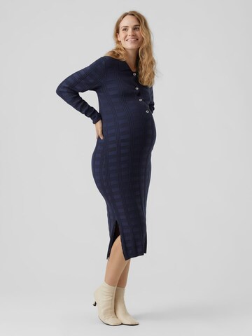 MAMALICIOUS Kleid 'Sherry' in Blau