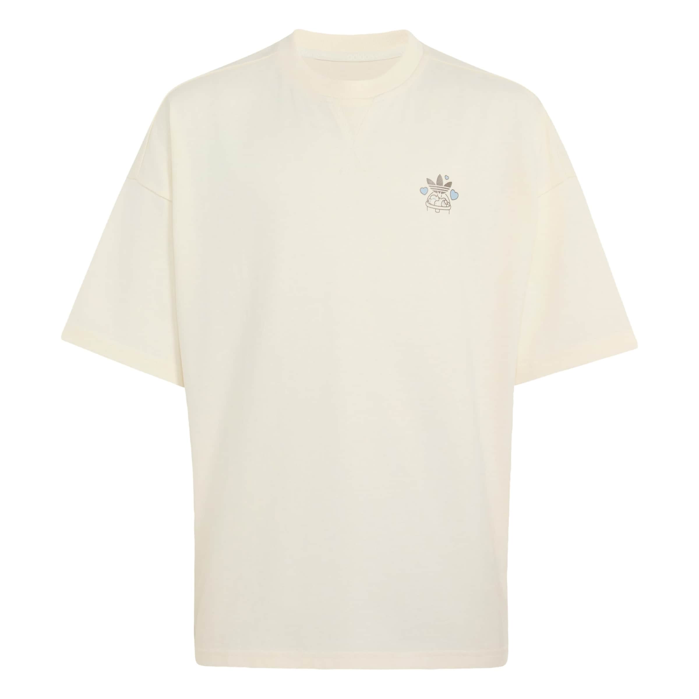 ADIDAS ORIGINALS T-Shirt 'Bubble Tea' in Weiß: Vorderseite