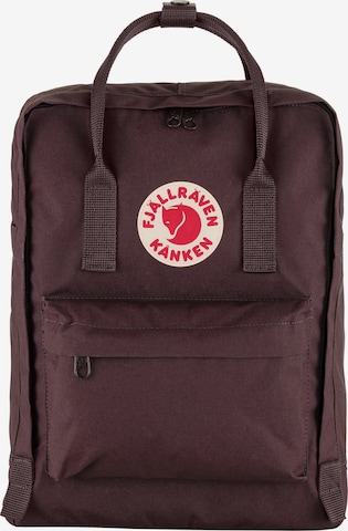 Fjällräven Backpack 'Kånken' in Purple: front